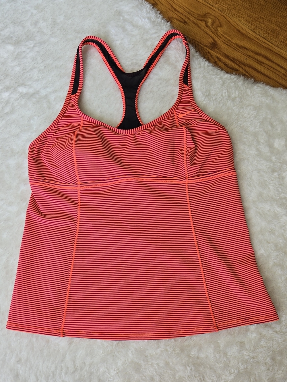 Nike Tankini Swim Top, Womens Large